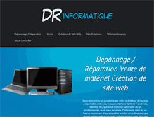 Tablet Screenshot of dr-informatique.com